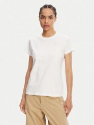 Robe di Kappa T-Shirt Katie 62115RW Biały Regular Fit. Białe t-shirty Robe di Kappa, xl, bez wzorów, z bawełny, bez kołnierzyka, bez ramiączek. Za 79.99 zł.