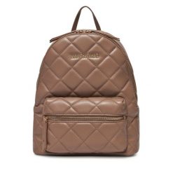 Plecak Valentino. Brązowe plecaki Valentino, bez wzorów, bez dodatków. Za 359.99 zł.