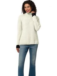 Heine Golf w kolorze kremowym rozmiar: 40. Brązowe swetry Heine, bez wzorów, bez ramiączek. Za 82.64 zł.