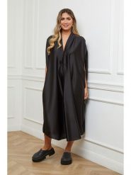 Plus Size Company Sukienka w kolorze czarnym rozmiar: 38. Czarne sukienki Plus Size Company, plus size, bez wzorów, klasyczne, bez kołnierzyka, plus size, bez ramiączek, maxi. Za 82.64 zł.