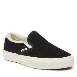 Tenisówki Vans. Czarne trampki Vans, bez wzorów, bez zapięcia, vans classic. Za 269.99 zł.