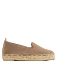 Manebi Espadryle Suede Flat Espadrilles K 1.9 N0 Brązowy. Brązowe espadryle Manebi, bez wzorów, ze skóry, bez obcasa. Za 389.99 zł.