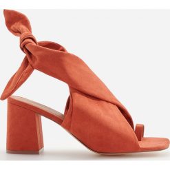 Sandały na obcasie - Pomarańczowy. Sandały marki Reserved. Za 139.99 zł.