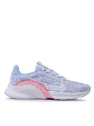Nike Buty na siłownię Superrep Go 3 Nn Fk DH3393 005 Niebieski. Niebieskie buty treningowe Nike, bez wzorów, z materiału, bez zapięcia, na fitness i siłownię. Za 399.99 zł.