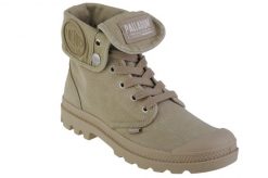 Buty sportowe Sneakersy damskie, Palladium Baggy. Brązowe buty treningowe Palladium, bez wzorów, z materiału, bez zapięcia, trekkingowe. Za 349.99 zł.