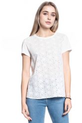 BLUZKA DAMSKA MUSTANG Alina C Lace CLOUD DANCER 1009070 2020. Bluzki Mustang, s, bez wzorów, bez kołnierzyka, bez ramiączek. W wyprzedaży za 39.99 zł.