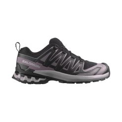 Buty trekkingowe damskie Salomon Xa Pro 3D V9. Czarne buty trekkingowe Salomon, z materiału, bez zapięcia. Za 603.00 zł.