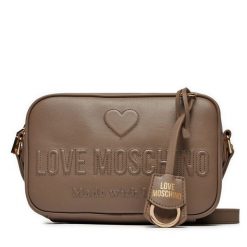 Torebka LOVE MOSCHINO. Brązowe listonoszki Love Moschino, bez wzorów, bez dodatków. Za 519.99 zł.