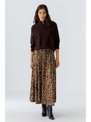 Oui Golf w kolorze brązowym rozmiar: 42. Brązowe swetry Oui, bez wzorów, bez ramiączek. Za 330.20 zł.