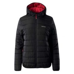 Dwustronna damska kurtka trekkingowa 2w1 Hi-Tec Halden czarno-czerwona. Czerwone kurtki narciarskie Hi-tec, na jesień, l, bez wzorów, z materiału, z kapturem, narciarskie. Za 218.55 zł.