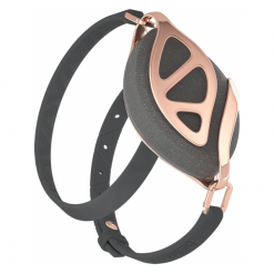 Bellabeat Leaf Urban - różowe złoto, czarny kamień. Smartbandy marki Bellabeat. W wyprzedaży za 499.00 zł.