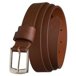Skórzany, wąski pasek damski w brązowym kolorze ze srebrną, klasyczną klamrą Peterson PTN LTP-24 TAN-SILVER. Brązowe paski Peterson, bez wzorów, ze skóry, eleganckie. Za 45.00 zł.