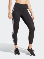 Adidas Legginsy Train Essentials 3-Stripes High-Waisted 7/8 Leggings HT5438 Czarny. Czarne legginsy adidas, bez wzorów, z syntetyku, sportowe. Za 159.99 zł.