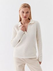 Calvin Klein Sweter K20K205837 Écru Regular Fit. Swetry Calvin Klein, s, bez wzorów, z syntetyku, bez ramiączek. Za 1,409.00 zł.