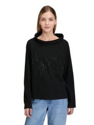 Betty Barclay Bluza w kolorze czarnym rozmiar: 42. Czarne bluzy Betty Barclay, bez wzorów, bez ramiączek, bez kaptura. Za 158.47 zł.