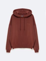 Bluza damska z kapturem bordowa Megan 604/ Foxie 604. Czerwone bluzy BIG STAR, l, bez wzorów, z kapturem. W wyprzedaży za 159.99 zł.