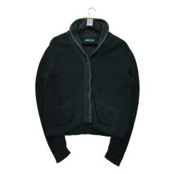 Second life - Damski czarny sweter rozpinany - Stan dobry. Czarne swetry Ralph Lauren, s, bez wzorów, eleganckie, bez ramiączek. Za 51.08 zł.