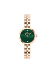 Daniel Wellington Zegarek Elan Lumine Malachite DW00100721 Złoty. Żółte, analogowe zegarki Daniel Wellington, złote. Za 819.99 zł.