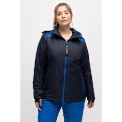 Damskie Techniczna kurtka HYPRAR nieprzemakalna dwukierunkowy suwak. Niebieskie kurtki narciarskie Ulla Popken, plus size, bez wzorów, z materiału, bez kaptura, narciarskie. Za 849.99 zł.