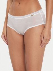 Gossard Bokserki Glossies 6274 Biały. Białe bokserki damskie Gossard, bez wzorów, z syntetyku. Za 69.99 zł.