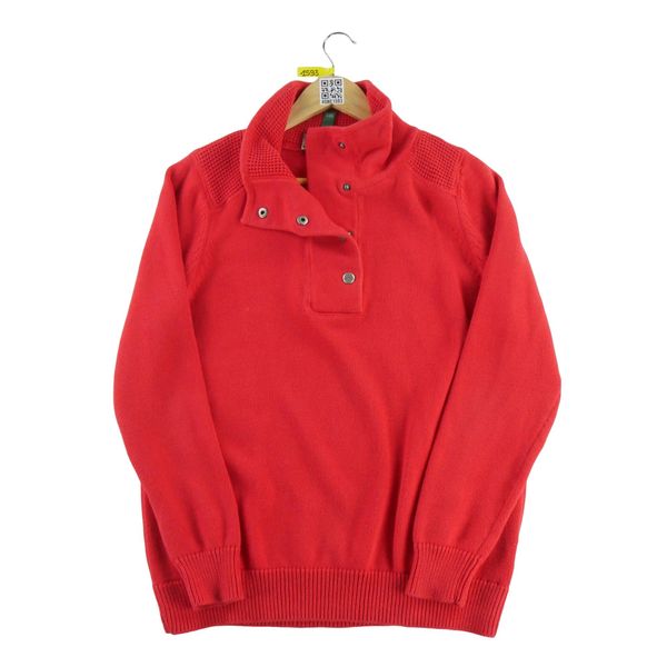 Damski czerwony sweter. Czerwone swetry Ralph Lauren, s, bez wzorów, eleganckie, bez ramiączek. Za 89.42 zł.