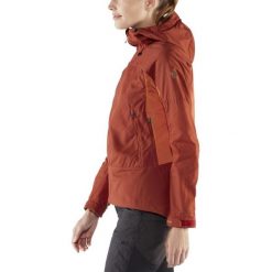 Kurtka turystyczna Abisko Lite Trekking Jacket W - pomarańczowa. Czerwone kurtki narciarskie Fjällräven, na zimę, m, bez wzorów, z materiału, bez kaptura, narciarskie. Za 1,191.50 zł.