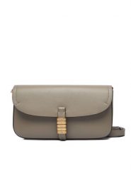 PINKO Torebka Saddle Flat AI 25-26 PCPL 105349 A1ZX Szary. Szare listonoszki Pinko, bez wzorów, ze skóry, bez dodatków. Za 879.99 zł.