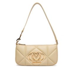 Torebka LOVE MOSCHINO. Brązowe torebki klasyczne Love Moschino, bez wzorów, klasyczne, bez dodatków. Za 839.99 zł.