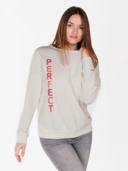 KEY LARGO Bluza "Perfect" w kolorze białym rozmiar: L. Białe bluzy KEY LARGO, l, bez wzorów, bez ramiączek, bez kaptura. Za 124.95 zł.