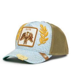 Czapka z daszkiem Goorin Bros. Niebieskie czapki z daszkiem Goorin Bros, bez wzorów. Za 209.99 zł.