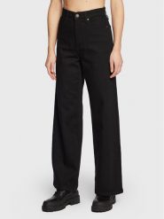 Calvin Klein Jeansy K20K205061 Czarny Relaxed Fit. Czarne jeansy Calvin Klein, bez wzorów, z bawełny. Za 689.99 zł.