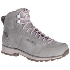 Buty trekkingowe damskie Dolomite Cinquantaquattro High FG GTX. Brązowe buty trekkingowe Dolomite, bez zapięcia. W wyprzedaży za 860.00 zł.