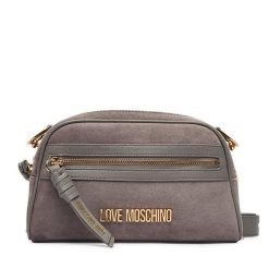 Torebka LOVE MOSCHINO. Szare torebki klasyczne Love Moschino, bez wzorów, klasyczne, bez dodatków. Za 859.99 zł.