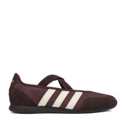 Baleriny adidas. Fioletowe baleriny adidas, bez wzorów, bez obcasa, bez zapięcia. Za 279.99 zł.