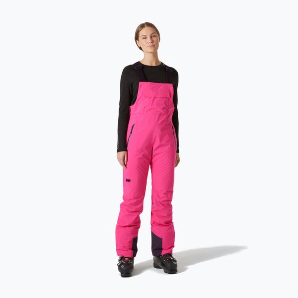 Spodnie narciarskie damskie Helly Hansen Legendary Insulated Bib. Czerwone kombinezony Helly Hansen, na zimę, bez wzorów, sportowe, bez kołnierzyka, bez ramiączek. Za 749.99 zł.