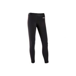 Legginsy Gym & Pilates 3S damskie. Czarne legginsy adidas, bez wzorów, z bawełny. Za 129.99 zł.