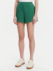 Gap Szorty sportowe 714587-04 Zielony Relaxed Fit. Zielone szorty sportowe GAP, bez wzorów, z bawełny. Za 159.99 zł.