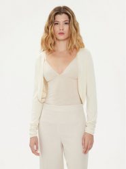 JDY Kardigan Basica 15325076 Beżowy Regular Fit. Brązowe swetry JDY, xl, bez wzorów, z wiskozy, bez ramiączek. Za 169.99 zł.