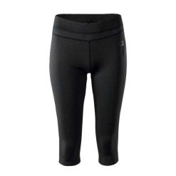 Legginsy 3/4 Damskie Dahim. Czarne legginsy IQ, bez wzorów, z elastanu. Za 81.96 zł.