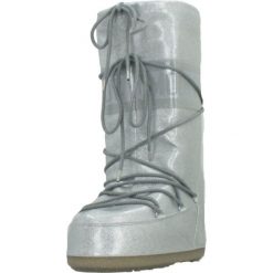 Buty Moon Boot Model Mb Icon Glitter Kolor Srebrny. Szare buty treningowe Moon Boot, bez wzorów, z tkaniny, bez zapięcia. Za 1,059.00 zł.