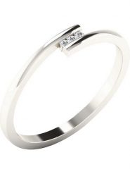 Diamant Vendôme Złoty pierścionek z diamentami rozmiar: 59. Szare pierścionki Diamant Vendôme, z diamentem, złote. Za 695.99 zł.