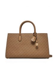 MICHAEL Michael Kors Torebka Scarlett 30R5GETS2V Brązowy. Brązowe torebki klasyczne MICHAEL Michael Kors, bez wzorów, ze skóry, bez dodatków. Za 709.99 zł.