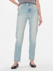 Calvin Klein Jeans Jeansy Authentic Slim Straight J20J222864 Niebieski Slim Fit. Niebieskie jeansy Calvin Klein Jeans, bez wzorów, z bawełny. Za 379.99 zł.