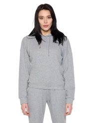 Bluza z kaptur na co dzień na siłownię. Fioletowe bluzy z kapturem LEONE 1947 APPAREL, l, bez wzorów, bez kaptura, na fitness i siłownię. Za 303.12 zł.