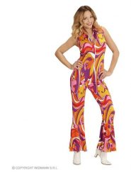 Carnival Party Kombinezon kostiumowy w kolorze pomarańczowo-różowym rozmiar: L. Pomarańczowe kombinezony Carnival Party, l, bez wzorów, bez kołnierzyka, bez ramiączek. Za 86.99 zł.