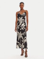 Guess Sukienka koktajlowa W5GK85 WH9C2 Czarny Classic Fit. Czarne sukienki Guess, m, z aplikacjami, z syntetyku, wizytowe, bez kołnierzyka, bez ramiączek. Za 369.99 zł.