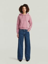 G-Star Bluza w kolorze jasnoróżowym rozmiar: L. Różowe bluzy G-Star, l, bez wzorów, z bawełny, retro, bez ramiączek, z kapturem. Za 230.53 zł.