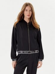 Liu Jo Sport Bluza TF5191 T004A Czarny Regular Fit. Czarne bluzy bez kaptura Liu Jo Sport, m, bez wzorów, z syntetyku, bez kaptura. Za 769.99 zł.