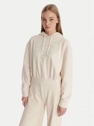 Guess Bluza V6RQ03 KD761 Écru Regular Fit. Bluzy Guess, l, z aplikacjami, z bawełny, bez ramiączek, bez kaptura. Za 349.99 zł.