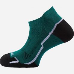 Skarpety do biegania w terenie Millet Intense Low Socks Czarny. Zielone skarpetki Millet, bez wzorów, z tkaniny. Za 79.00 zł.